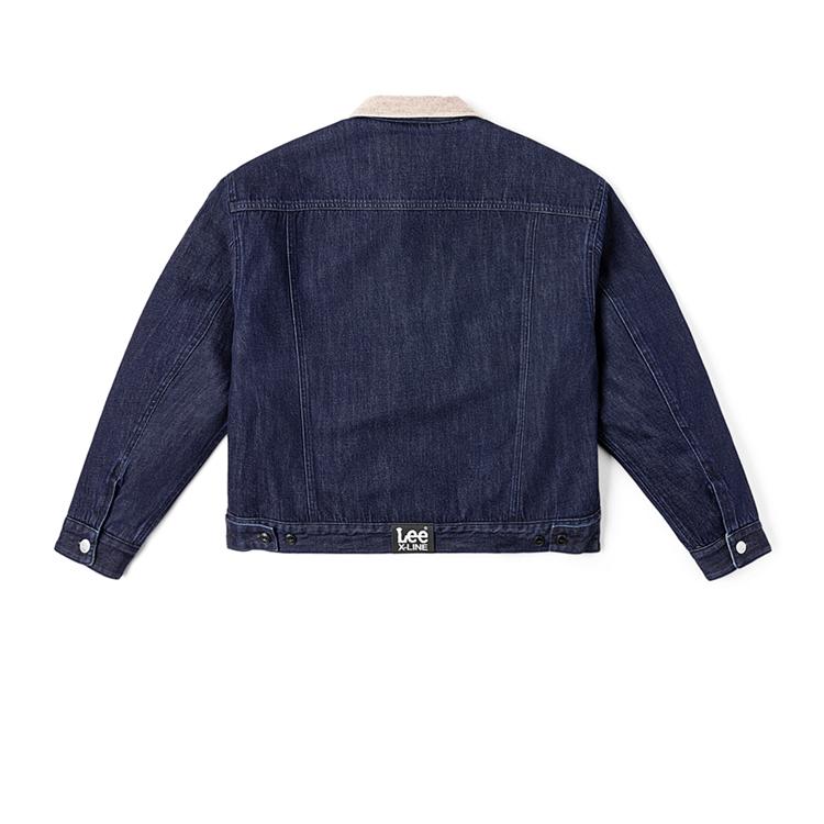 Comfortable Casual Long Sleeve Denim Jacket Men jackets Dark-Blue LMT0090185PN00FA06876