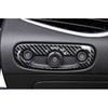 For Chevrolet Malibu 2016-21 Steel Carbon Car Headlight Button Frame Button Trim