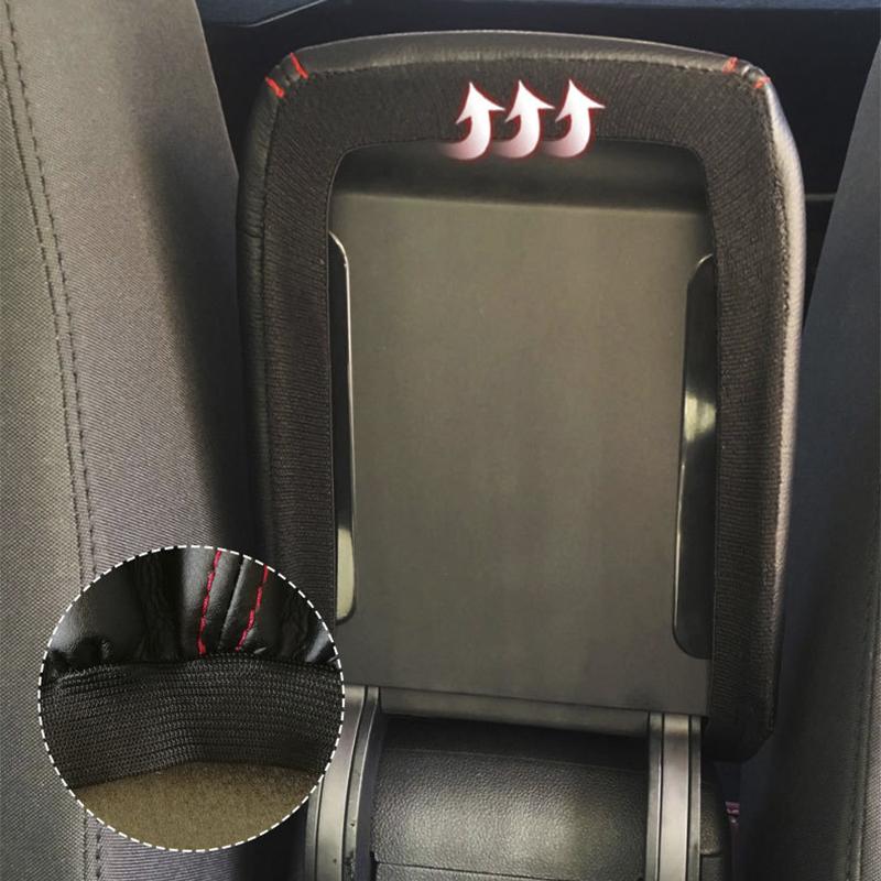 For Volkswagen VW Golf 7 MK7 R Line 2013~2019 Car Armrest Box Cover Kit Waterproof Scratch-Resistant Protector Cover Accessories