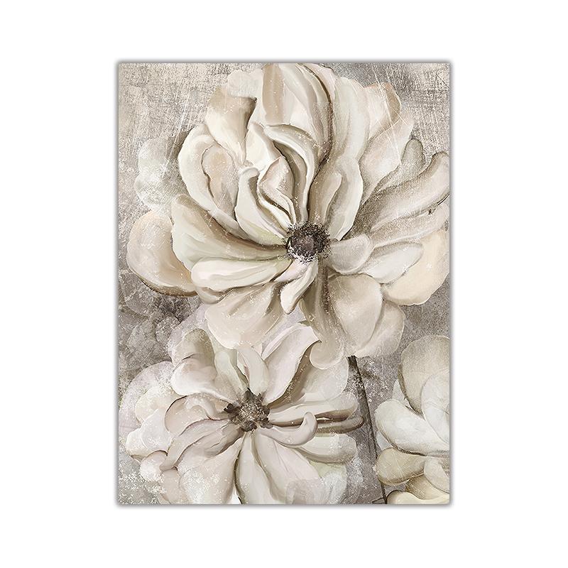 

Холст Абстрактная живопись Скандинавский постер Настенное искусство Цветы Плакаты и принты Современный прозрачный цветок Декор для гостиной 40x50cm No Frame