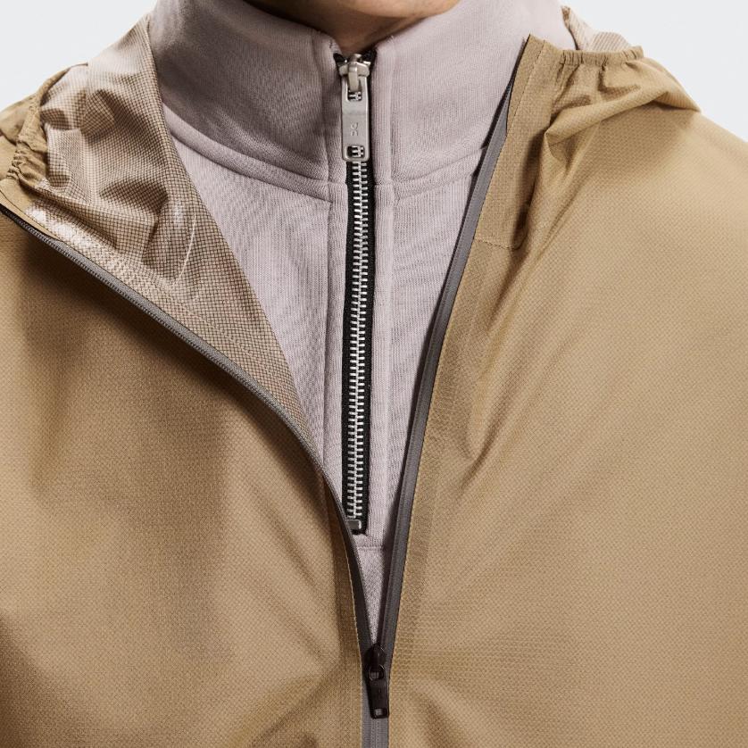 On Explorer Lightweight Solid Color Zip-Up Waterproof Lg Sleeve Jacket Men Jackets 1MG11030635