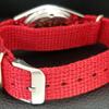 VINTAGE SEIKO 5 AUTOMATIC 6309A REFURBISHED JAPAN MENS RED DIAL WATCH a444638-1