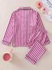 Autumn/Winter Satin Pajama Set for Girls - Long Sleeve & Long Pants