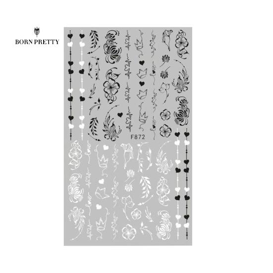 Functional Nail Stickers Nails Ornaments Lovely Colorful DIY