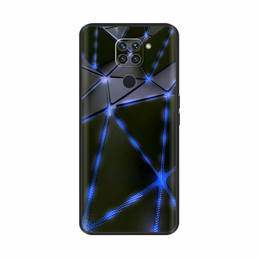 Case For Xiaomi Redmi Note 9 Case Soft Black Silicon Back Cover For Redmi Note9 Cover Redmi Note 9 Case Funda Coque Bumper Shell