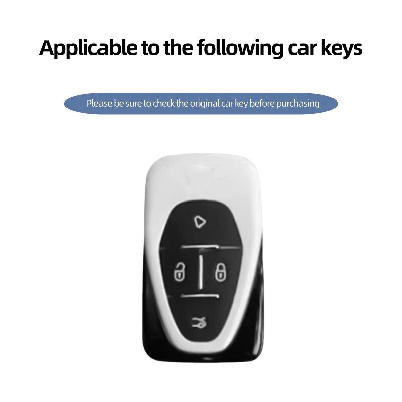 Zinc Alloy Leather Car Key Case For Vinfast Vf3 5 6 7 8 9 31Ev 32Ev 33Ev Lux A2.0 Sa2.0 V8 Key Fob Car Remote Key Box