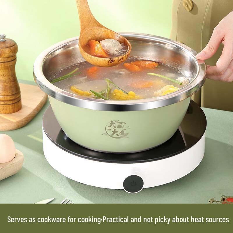 Nordic Stainless Steel Mixing Bowls Set