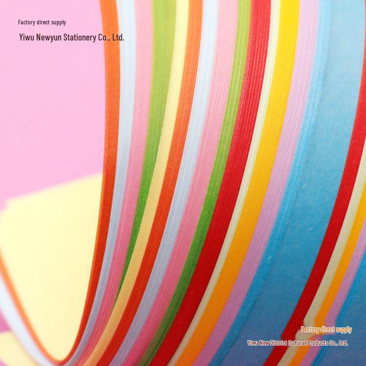 A4 Colored Handmade Origami Paper, 80gsm for Kindergarten & Primary Students