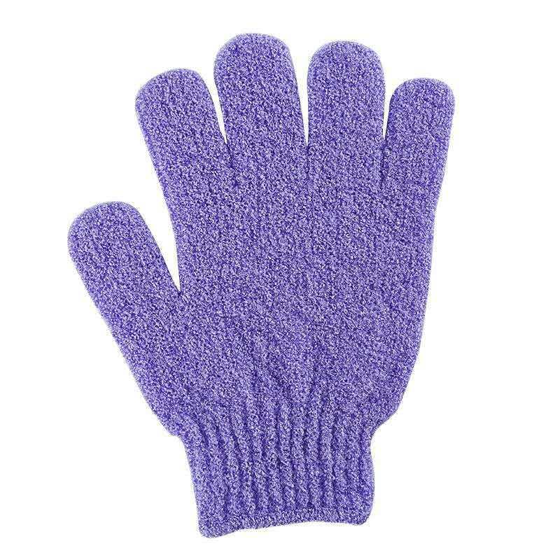 Exfoliating Five-Finger Bath Mitt & Back Scraper