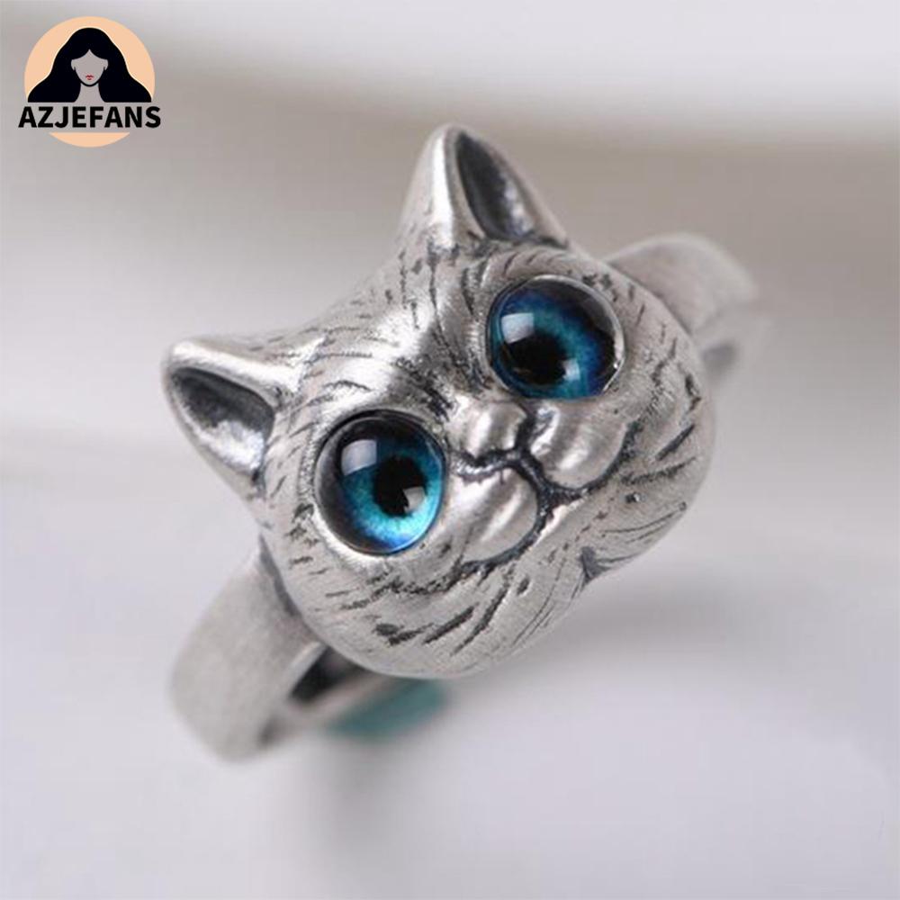 

Винтажное кольцо с кошкой, модный дизайн, женское открытое кольцо