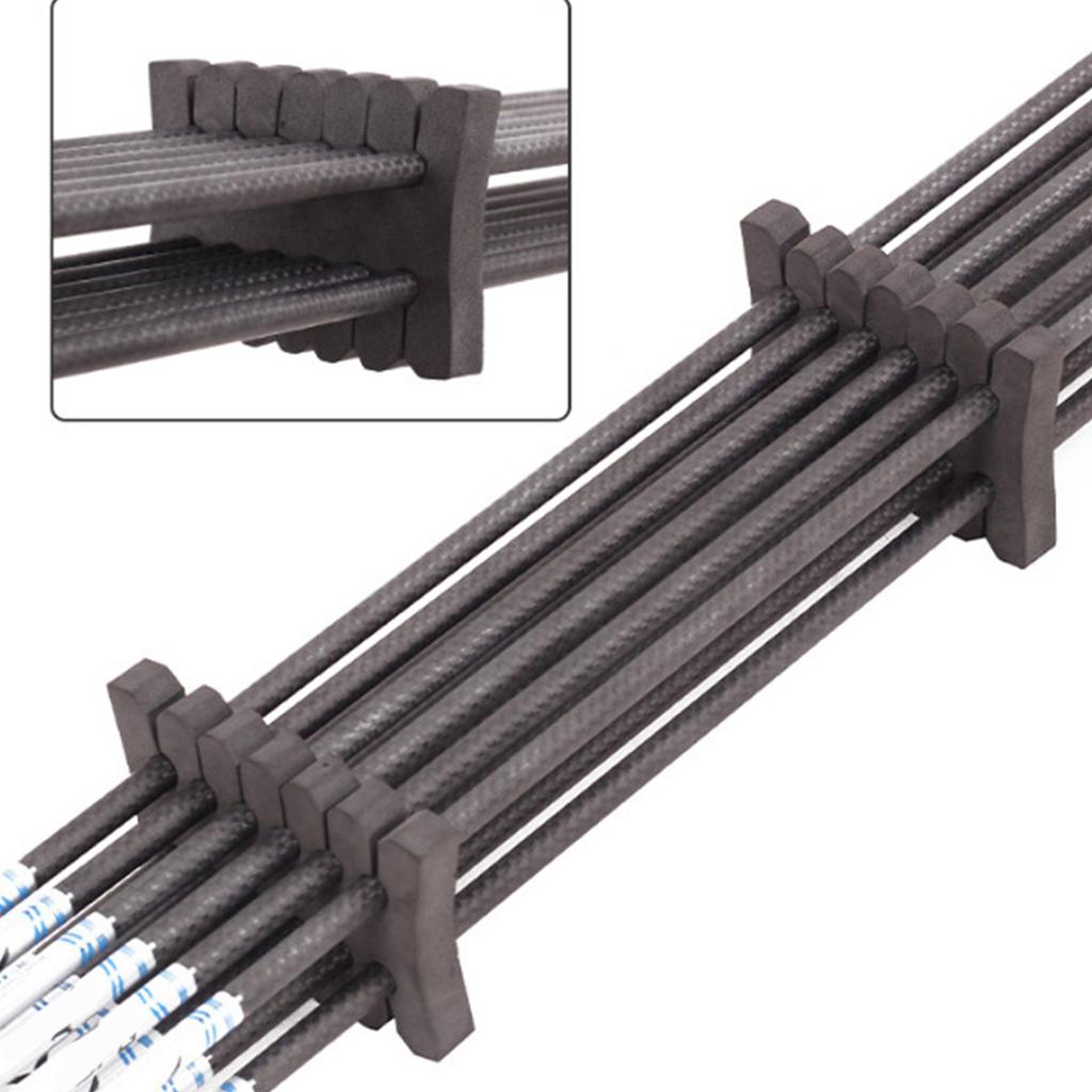 10Pcs Arrows Separator Quiver Protection Arrows Support Shelf Holder Light Weight Foam Arrow Rack Hunting Accessory