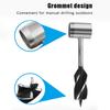 Hand Auger Drill Bits Bushcraft Settlers Hand Drill Punch Tool For Camping Hiking Portable Outdoor Survival Woodworking Tools
