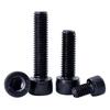 20-100pcs DIN912 Black Hex Socket Head Caps Bolt Screw M1.4 M1.6 M2 M2.5 M3 Grade12.9 Carbon Steel Allen Hexagonal Head Screws