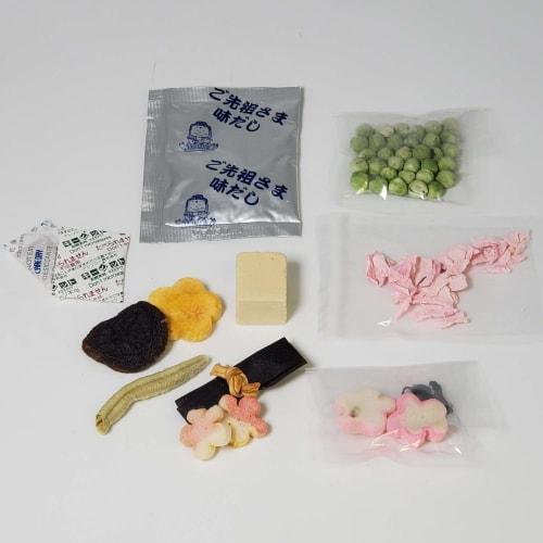 Urushi Product Ancestor Freeze-Dried Buddhist Meal Set, 5.5 Inches, Black (Inner Red)