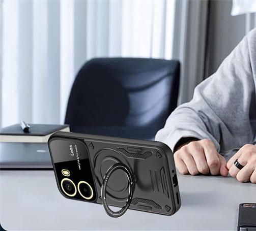 For Xiaomi Poco X7 Pro 5G Case Magnetic Ring Armor Phone Cases for Poko Poxo Pocco Little X 7 Pro X7Pro Stand Holder Back Cover