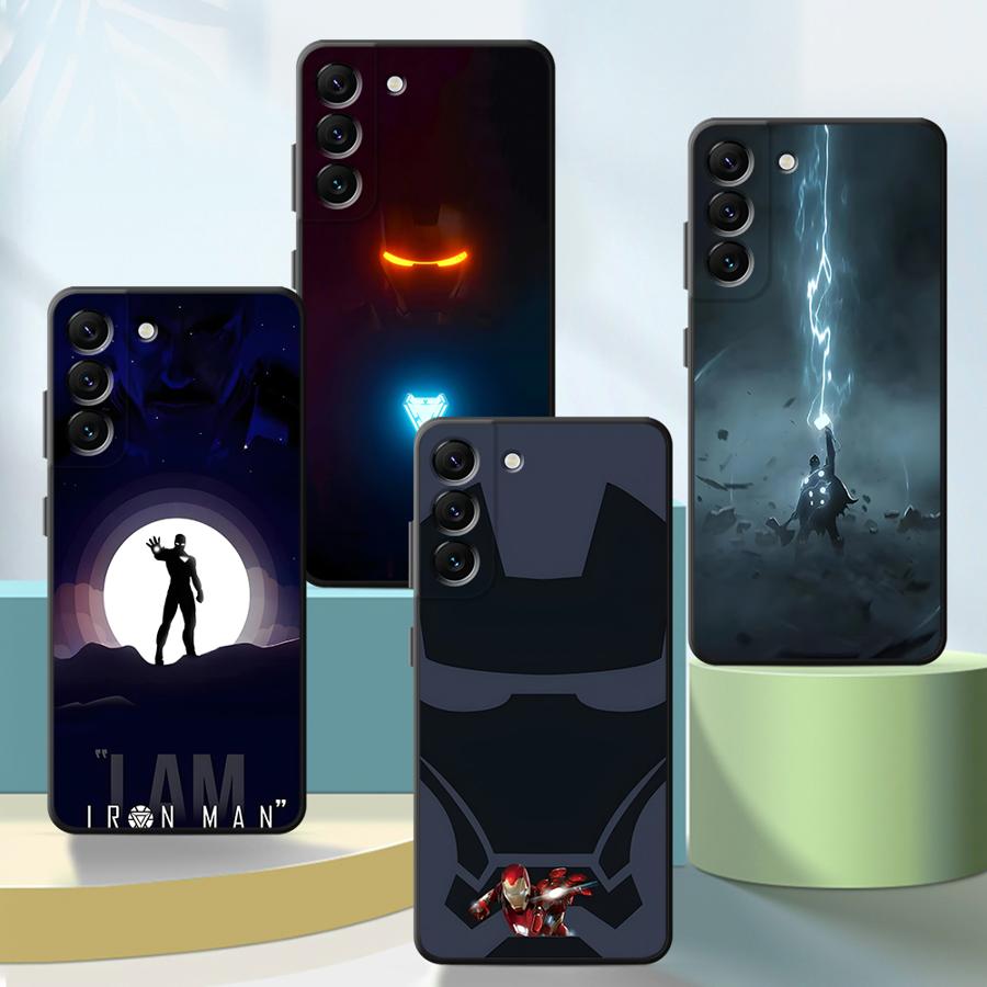 Phone Cover Case for Samsung Galaxy A57 A73 A51 A23 A24 A26 A25 A52 A36 A55 A32 A53 A35 A37 A22 A72 A71 Marvel Iron Man Art