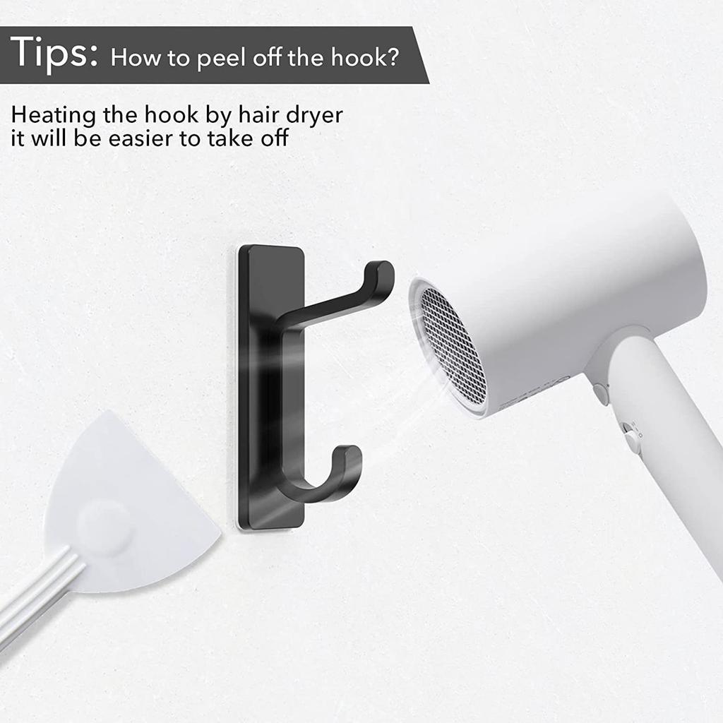 Stainless Steel No-Drill Super Strong Adhesive Hook