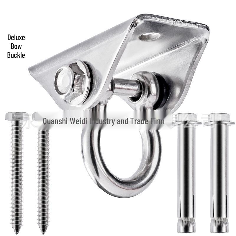 Rotating 304 Stainless Steel Aerial Yoga Hammock Hanging Kit