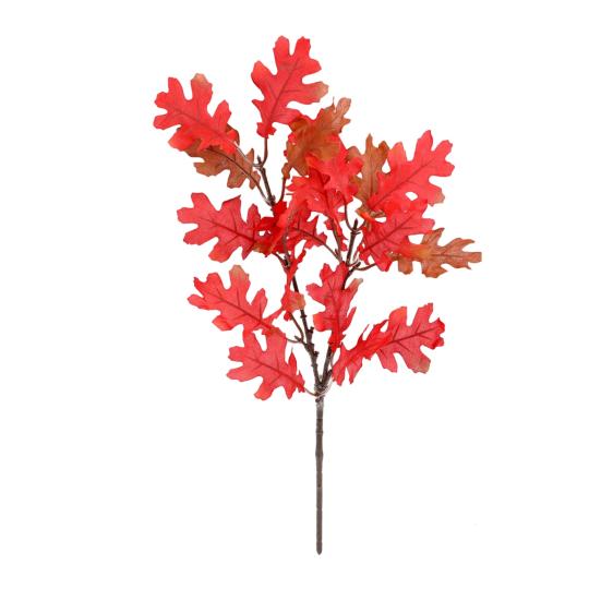 Natural Style Home Ornaments Artificial Maple Leaves, Faux Silk Hanging Plant for Decor, Realistic Cascading Flowers Leaves Wall Wedding Party