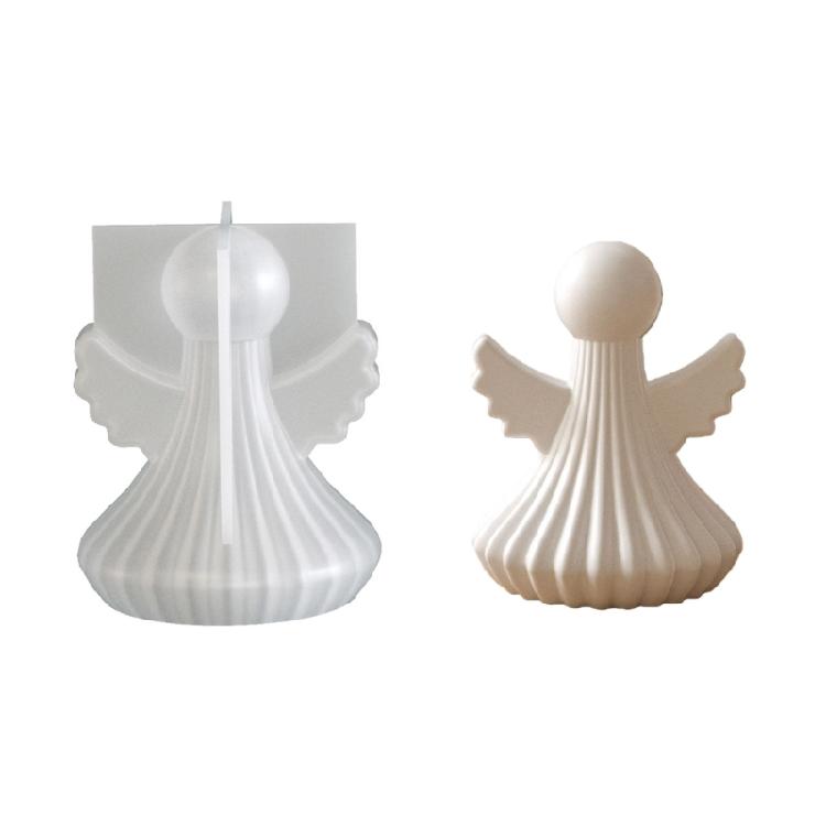 Silicone Angel Wing Mold Silicone Candle Moulds Suitable for Crafting Beautiful Resin Art Candle and Decorative Items