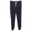 Sweat Pants S Black Hem Rib Women Used