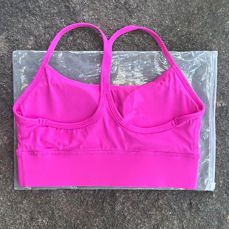 Lulu Nude Feel Oboustranná sportovní podprsenka Top na jógu