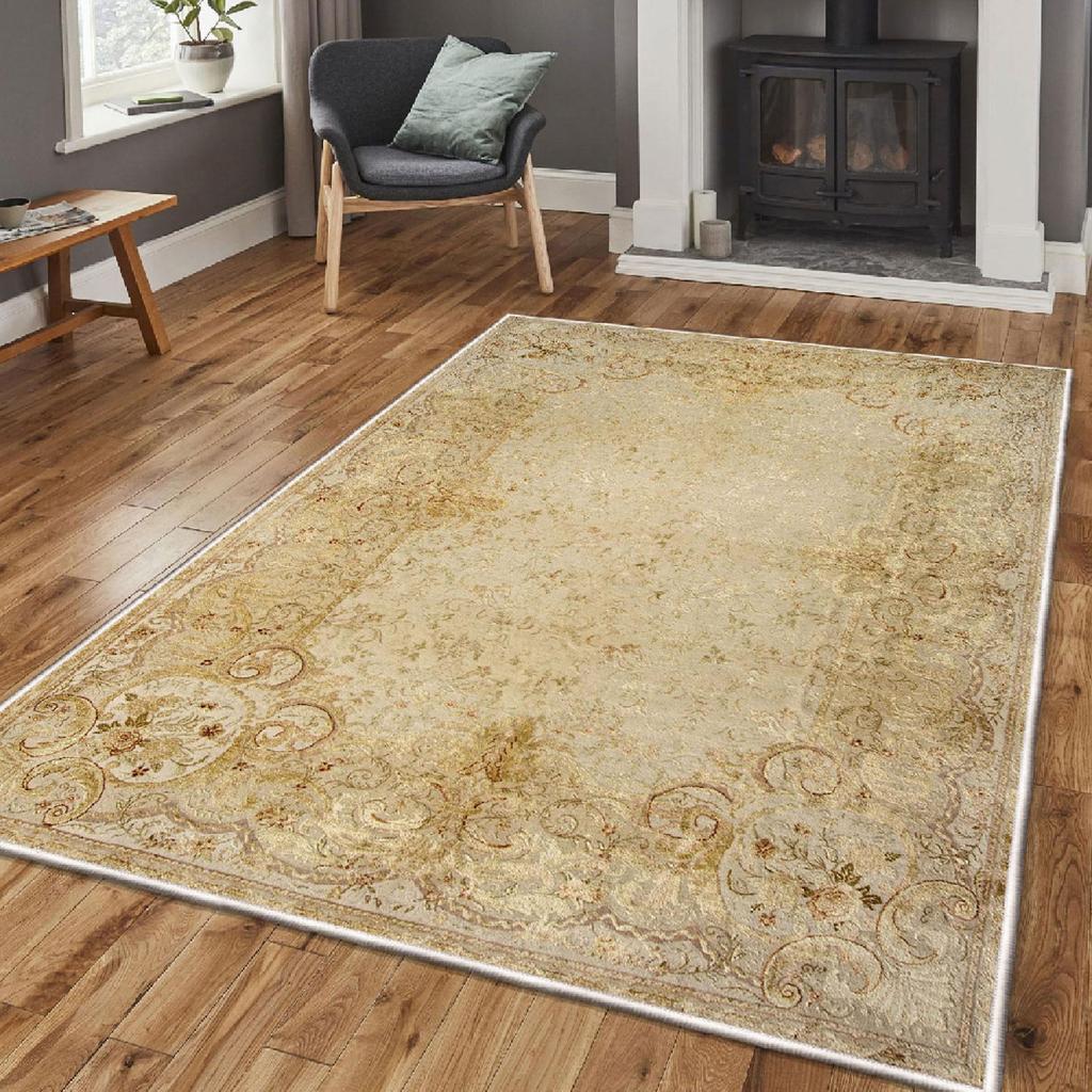 Decorative Special Design Modern Floor Rugs Patterned Non-Slip Base Washable