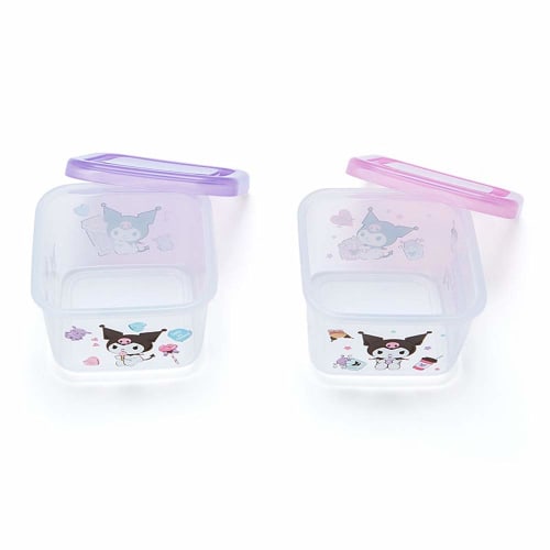 Sanrio Kuromi Mini Food Container (Storage Container) Set of 2 747742