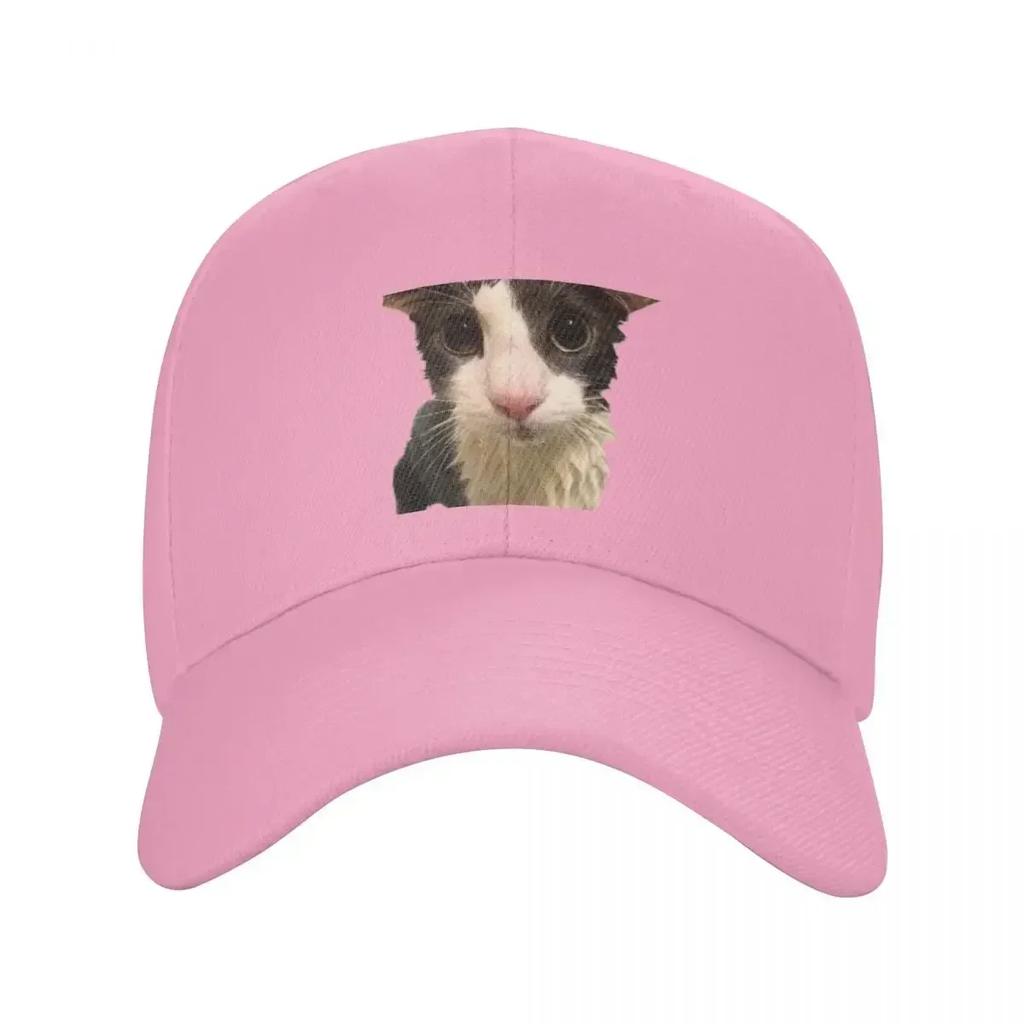 Soggy Cat Baseball Cap Bobble Hat Vintage Hip Hop Hats For Women Mens