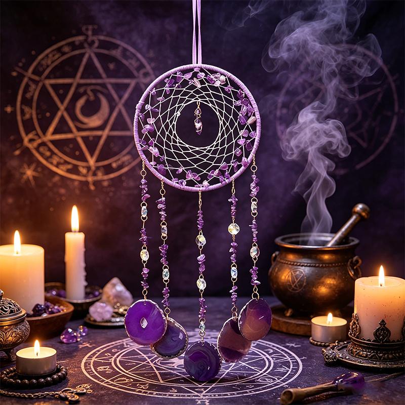 Natürlicher 7-Chakra Lebensbaum Edelstein Heilung Rohe Kristallsteine Wand Fenster Auto Hängendes Ornament für Yoga