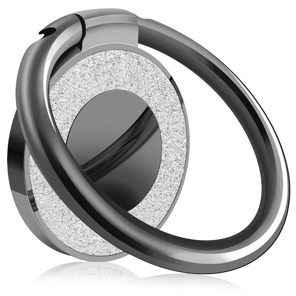 Fashion Mobile Finger Ring Holder Phone Holder Phone Ring Holder чёрный