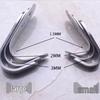 Stainless Steel Single Clothes Hook for Bathroom, Kitchen, or Toilet