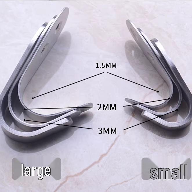 Stainless Steel Single Clothes Hook for Bathroom, Kitchen, or Toilet
