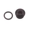 Universal Black Alloy Aluminum 10 AN 10 -AN 5/8" ORB Socket Plug with O ring