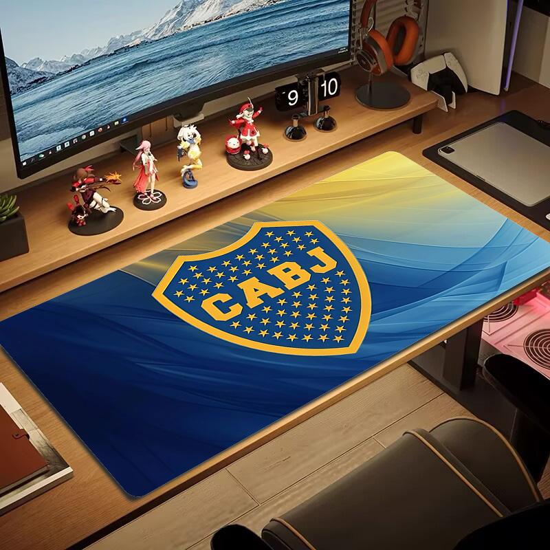 Club Atletico Boca Juniors Print  Cushion Non-slip Laptop Tablet Big Mousepad XXL Mat Mini PC Playmat With Lock edge
