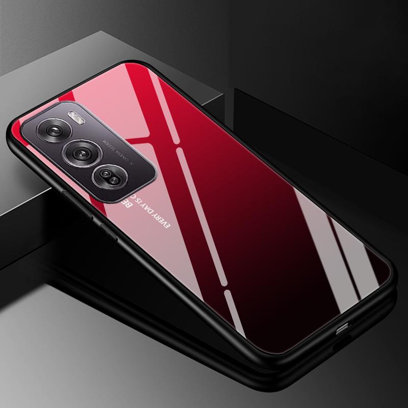 Für OPPO Reno12 Reno 12 Pro 12Pro Hülle Abdeckung Hartglas Hüllen für OPPO A60 4G / realme c61 4G Harte Rückseite Bumper Für Reno 12