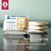 Duka Bear Portable Baby Hand & Mouth Wet Wipes - Small, Individually Wrapped for On-the-Go Use