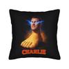 Charlie Kirk Meme Square Pillowcases Polyester Bed Car Cushion Cover Creative Decorative Throw Pillow Case 45*45