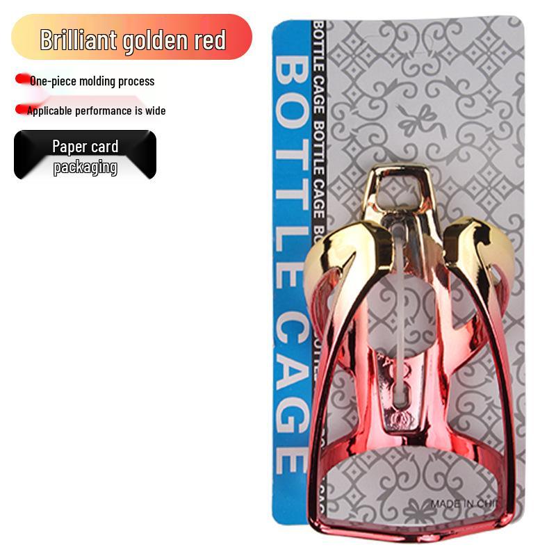 Plastic Bicycle Water Bottle Cage for Road & Mountain Bikes - Cycling Cup Holder & Gear Accessories