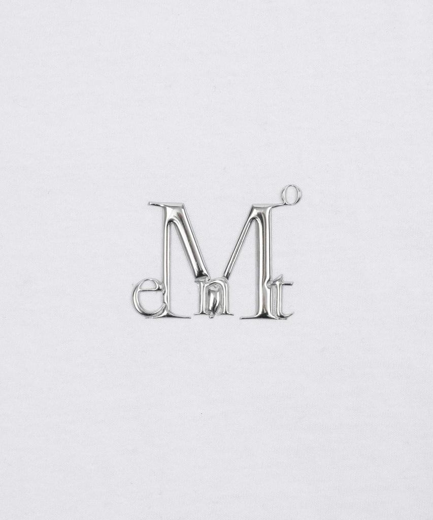 MUCENT Cut Metal Logo Signature Short Sleeve T-Shirt Unisex (2 Colors)