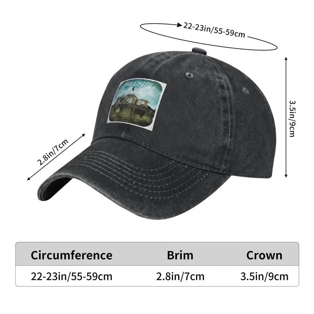 Pierce The Veils Baseball Cap Collide With The Sky Poster Camping Cool Trucker Hat Unisex Men Street Style Sunshade Cap