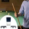 Space Saving Aluminum Cue Rack 4 Nonslip Slots Premium Leather Easy To Carry for Home Or Tournament Use