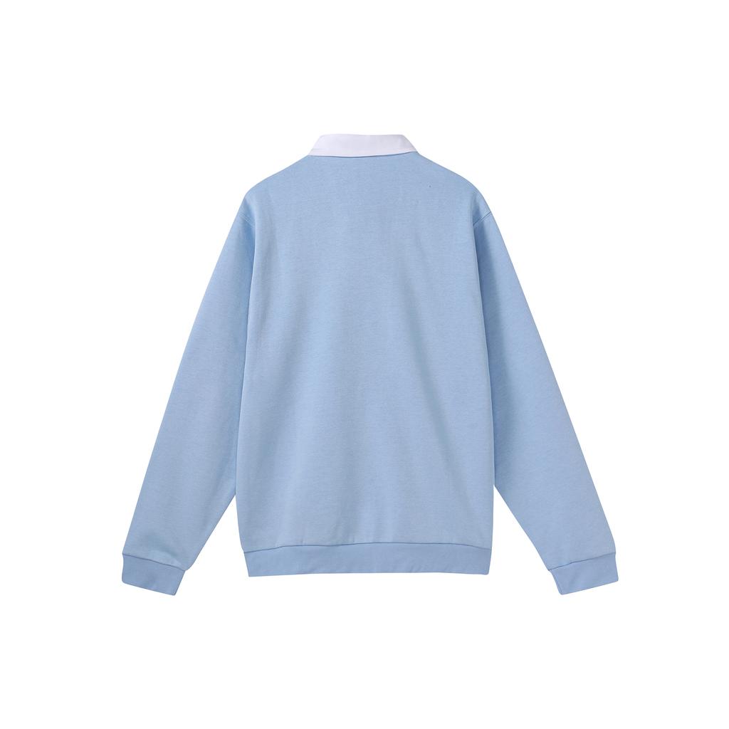 Nová mikina s kapucí Nike Club Fleece Polo tričko modré DX0538-479