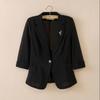 Malé sako Dámské Jaro a Podzim Nový Krátký Kabát Západní Francouzské Malé Sako Ochrana proti slunci Košile