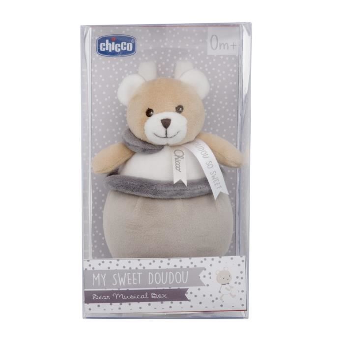 CHICCO My Sweet Doudou Mon Ourson Boîte à Musique