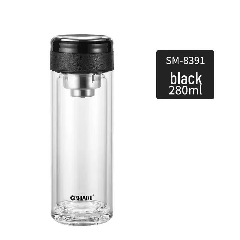 Double-layer Glass Drinking Cup