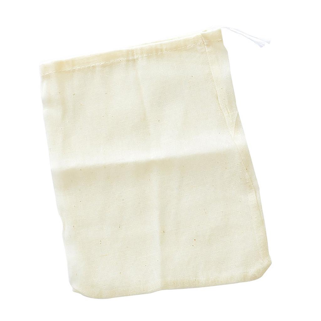 Tea Filter Bag Drawstring Multifunctional Adjustable Cotton Chinese Medicine Bag