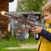 Simulated Flame UMP45 Electric Water Gun Large Capacity High Pressure Automatic Water Blaster Summer Outdoor Pool Toy
