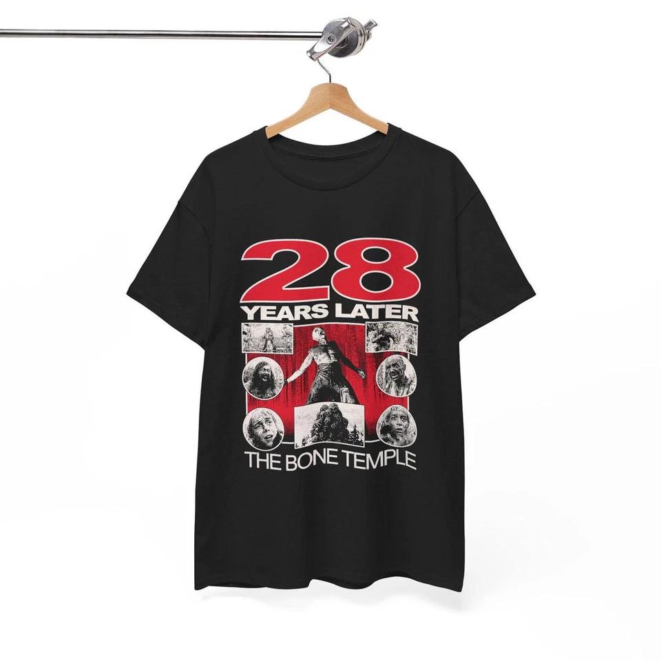 28 Years Later: The Bone Temple T-Shirt – Horror Movie Graphic Tee 4XL