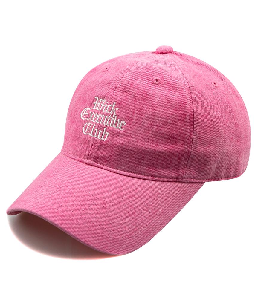 Wig Executive Classic Pigment Washed Ball Cap - Pink
